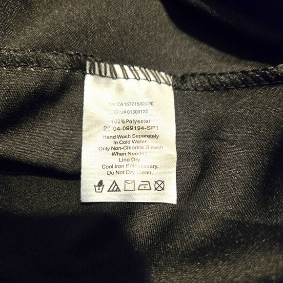 Spirt Black Cape Bones Hood Women's One Size Fits Most Halloween Skeleton - Picture 3 of 5